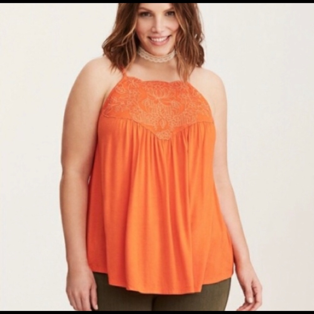 Torrid Orange Tank Top